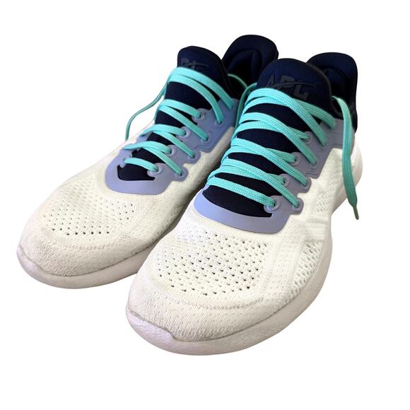 Men's APL TechLoom Tracer Pristine/Midnight/Bellflower Training Sneakers - 8 - Picture 2 of 9